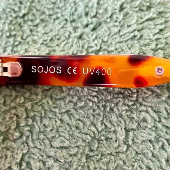 Unisex SOJOS Sunglasses or readers with UV 400, Beautiful Tortoise Shell - Picture 3 of 16